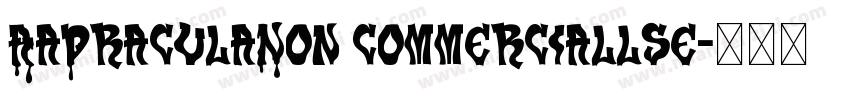 AaDraculaNon commerciallse字体转换